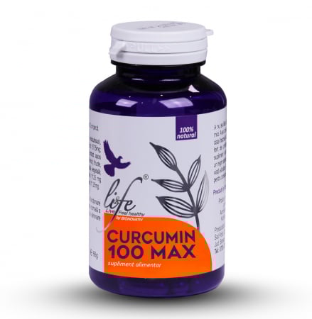 SUPLIMENTE TONICE - DVR CURCUMIN 100 MAX 60CP
