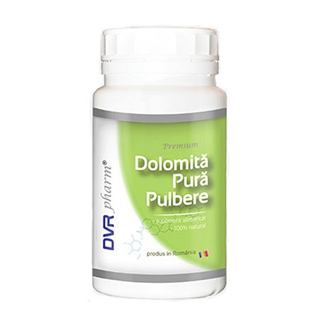 SUPLIMENTE VITAMINE ȘI MINERALE - DVR DOLOMITA PURA PULBERE