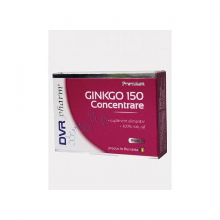 SUPLIMENTE MEMORIE SI CIRCULATIE - DVR GINKGO 150 CONCENTRARE 20 CPS