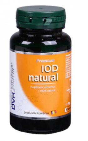 SUPLIMENTE  HORMONALE - DVR IOD NAT 60+30 CP