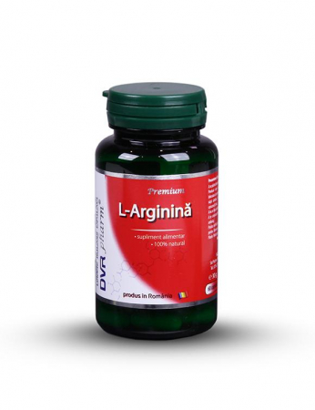 SUPLIMENTE HEPATOPROTECTOARE-BILA - DVR L-ARGININA 60CP/60+30