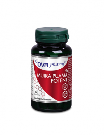SUPLIMENTE POTENȚĂ - DVR MUIRA PUAMA POTENT 60 CPS