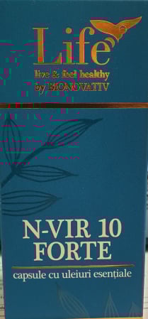 SUPLIMENTE RĂCEALĂ- APARAT RESPIRATOR ANTIVIRAL - DVR N-VIR 10 FORTE 30 CPS