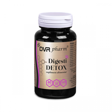 SUPLIMENTE STOMAC- DIGESTIE- COLON - DVR SENNA DETOX 60 CPS