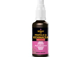 SUPLIMENTE IMUNITATE - DVR SPRAY CU PROPOLIS SI ECHINACEA FARA ALCOOL 50 ML