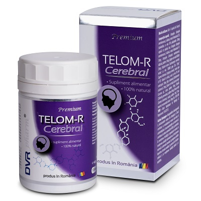 SUPLIMENTE MEMORIE SI CIRCULATIE - DVR TELOM-R CEREBRAL 120CP