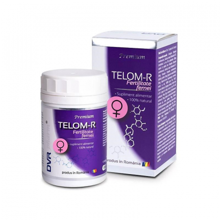 SUPLIMENTE  HORMONALE - DVR TELOM-R FERTILITATE FEMEI 120CP