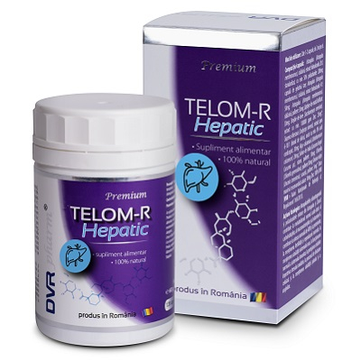 SUPLIMENTE HEPATOPROTECTOARE-BILA - DVR TELOM-R  HEPATIC 120CP