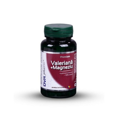 SUPLIMENTE SOMN DEPRESIE SISTEM NERVOS - DVR VALERIANA +MAGNEZIU 60CP/60+30