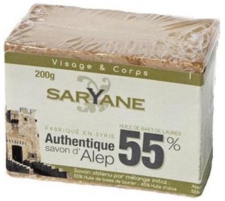 COSMETICE FAȚĂ - ECOERA SAPUN ALEP 55% 200G