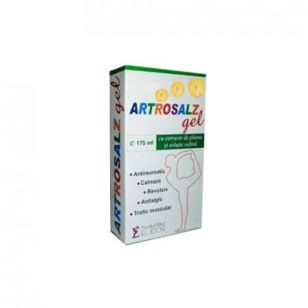 CREME ANTIINFLAMATOARE-CIRCULAȚIE - ELIDOR ARTROSALZ GEL 175ML