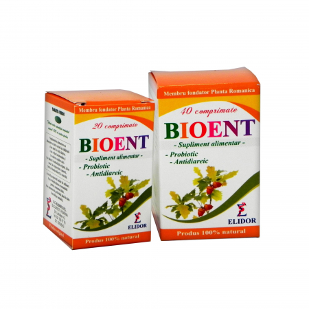 SUPLIMENTE TONICE - ELIDOR BIOENT 20CP
