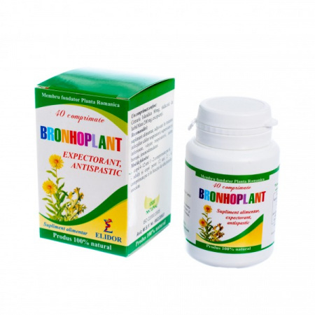 SUPLIMENTE RĂCEALĂ- APARAT RESPIRATOR ANTIVIRAL - ELIDOR BRONHOPLANT 40CP