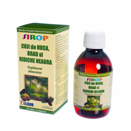 SIROPURI - ELIDOR SIROP COJI NUCA +BRAD +RIDICHE N 200ML