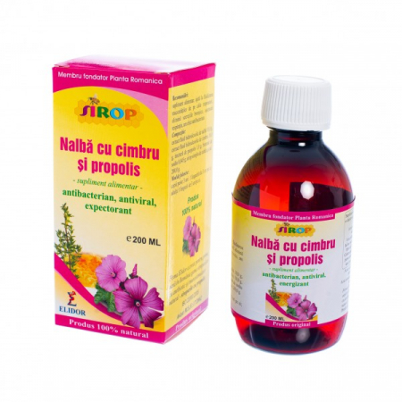 SIROPURI - ELIDOR SIROP NALBA +CIMBRU +PROP 200ML
