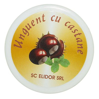 CREME ANTIINFLAMATOARE-CIRCULAȚIE - ELIDOR UNG CASTANE 50G