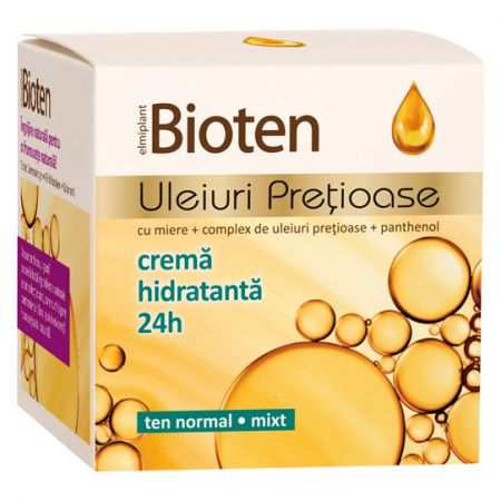 COSMETICE FAȚĂ - ELMI BIOTEN CR HIDR 24H TNM/TUS ULEIURI PRETIOASE 50ML