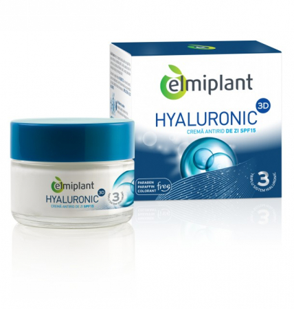 COSMETICE FAȚĂ - ELMI CR ANTIRID HYAL ZI 50ML