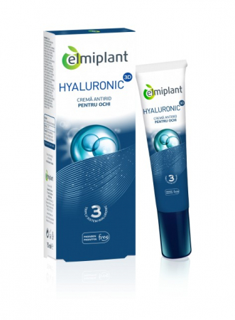 COSMETICE FAȚĂ - ELMI CR ANTIRID HYALURONIC OCHI 15ML