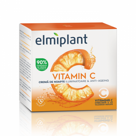 COSMETICE FAȚĂ - ELMI CR NOAPTE ILUMIN VIT C 50 ML