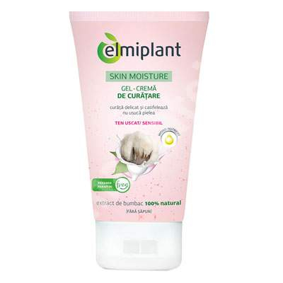 COSMETICE FAȚĂ - ELMI SKIN MOISTURE GEL CR CURATARE USCAT 150ML