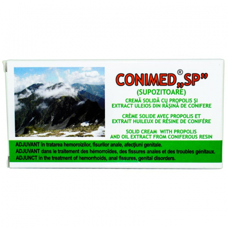 SUPOZITOARE - ELZIN CONIMED SP PROP +RASINA 10SPZ