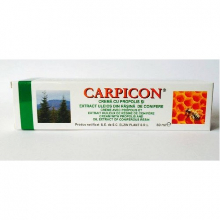 CREME ANTIINFLAMATOARE-CIRCULAȚIE - ELZIN CR CARPICON +PROP 50ML