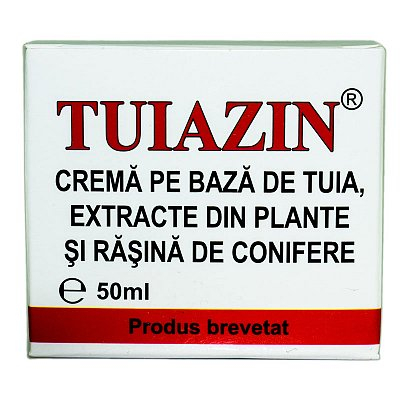 CREME ANTIINFLAMATOARE-CIRCULAȚIE - ELZIN CR TUIAZIN 50ML
