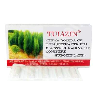 CREME ANTIINFLAMATOARE-CIRCULAȚIE - ELZIN TUIAZIN TUIA +RASINA CONIF 10SPZ
