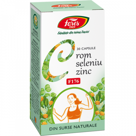 SUPLIMENTE VITAMINE ȘI MINERALE - FARES CPS CROM +SE +ZN