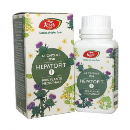 SUPLIMENTE HEPATOPROTECTOARE-BILA - FARES CPS HEPATOFIT 1