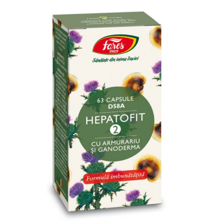 SUPLIMENTE HEPATOPROTECTOARE-BILA - FARES CPS HEPATOFIT 2