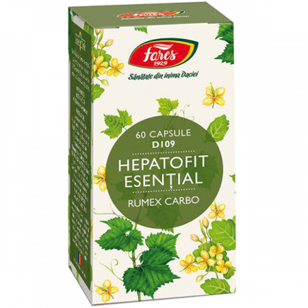 SUPLIMENTE HEPATOPROTECTOARE-BILA - FARES CPS HEPATOFIT ES 60CP