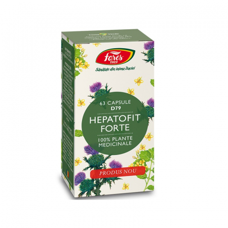 SUPLIMENTE HEPATOPROTECTOARE-BILA - FARES CPS HEPATOFIT FORTE