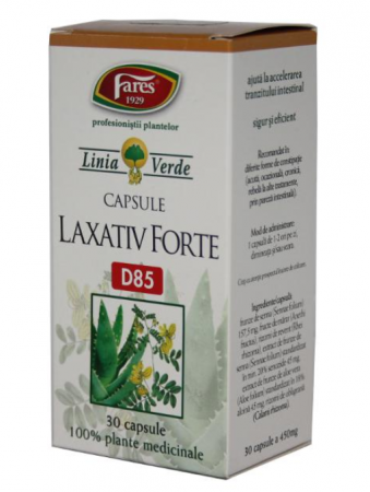 SUPLIMENTE STOMAC- DIGESTIE- COLON - FARES CPS LAXATIV +SENNA