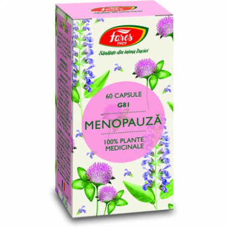 SUPLIMENTE  HORMONALE - FARES CPS MENOPAUZA