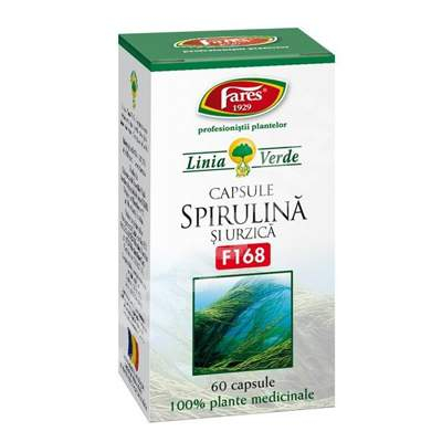 SUPLIMENTE TONICE - FARES CPS SPIRULINA SI URZICA