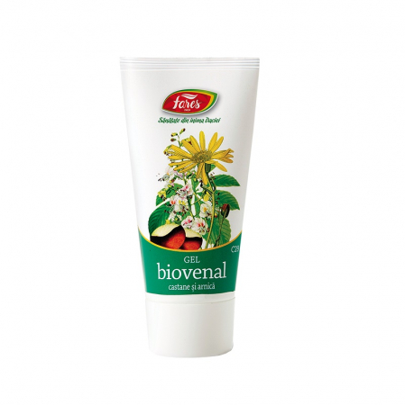 CREME ANTIINFLAMATOARE-CIRCULAȚIE - FARES GEL BIOVENAL 50ML