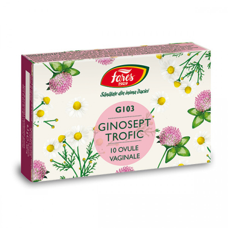 SUPOZITOARE - FARES GINOSEPT TROFIC OVULE 10 OVULE