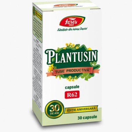 SUPLIMENTE RĂCEALĂ- APARAT RESPIRATOR ANTIVIRAL - FARES PLANTUSIN TUSE PRODUCTIVA 30 CPS