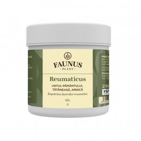 CREME ANTIINFLAMATOARE-CIRCULAȚIE - FAUNUS GEL REUMATICUS 250 ML
