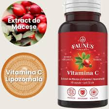 SUPLIMENTE VITAMINE ȘI MINERALE - FAUNUS VITAMINA C LIPOSOMALA MACESE 90 CPS