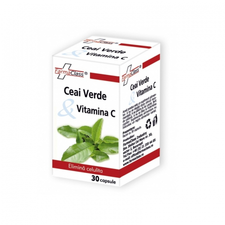 SUPLIMENTE SLĂBIRE - FCLAS CEAI VERDE +VIT C 30CP