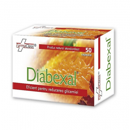 SUPLIMENTE DIABET - FCLAS DIABEXAL 50CP