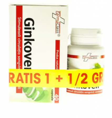 SUPLIMENTE CARDIO VASCULARE - FCLAS GINKOVEN 40CP PROMO 1+1/2