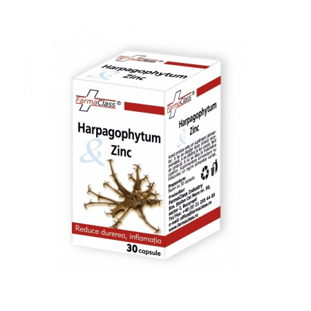 SUPLIMENTE ARTICULATII ANTIINFLAMATOARE - FCLAS HARPAGOPHYTUM ZN 30CP