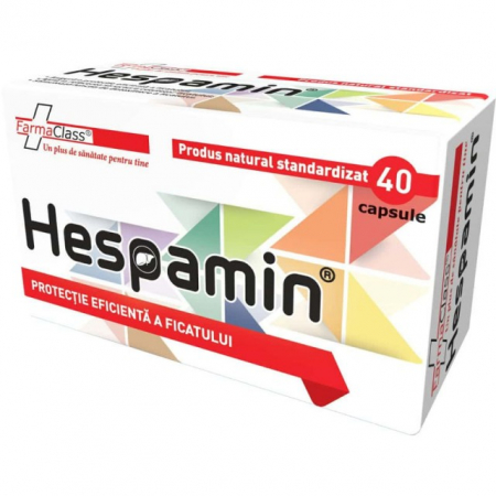SUPLIMENTE CARDIO VASCULARE - FCLAS HESPAMIN 40CP