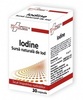 SUPLIMENTE DIVERSE - FCLAS IODINE 30CP