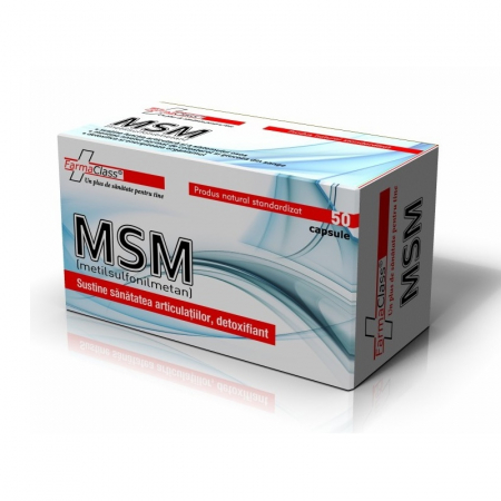 SUPLIMENTE ARTICULATII ANTIINFLAMATOARE - FCLAS MSM 50CP