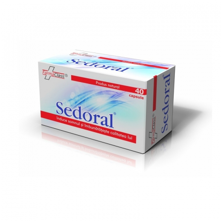SUPLIMENTE SOMN DEPRESIE SISTEM NERVOS - FCLAS SEDORAL 40CP